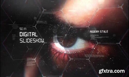 Videohive - Digital Sci Fi Slideshow - 21226207