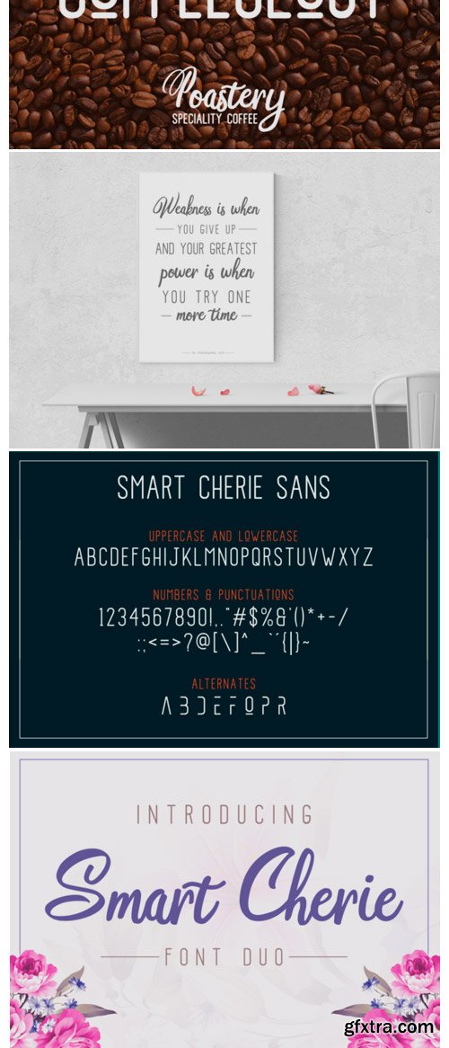 Smart Cherie Duo Font