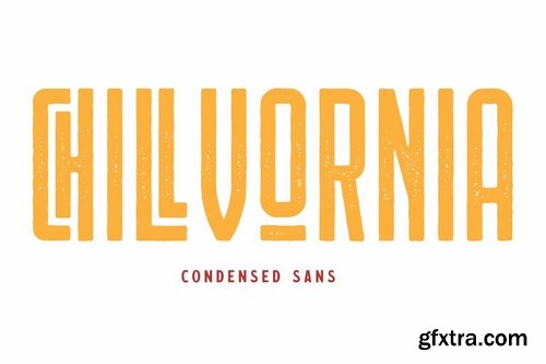 Chillvornia Stamp Font