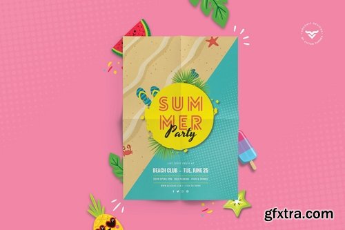 Summer Flyer Template