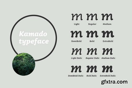 Kamado Font Family