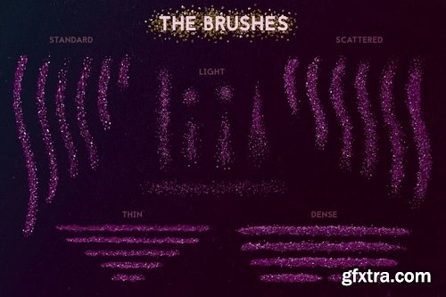 Glitter Brushes