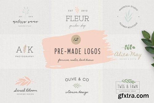 Feminine Logo Templates