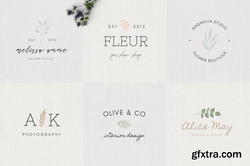 Feminine Logo Templates