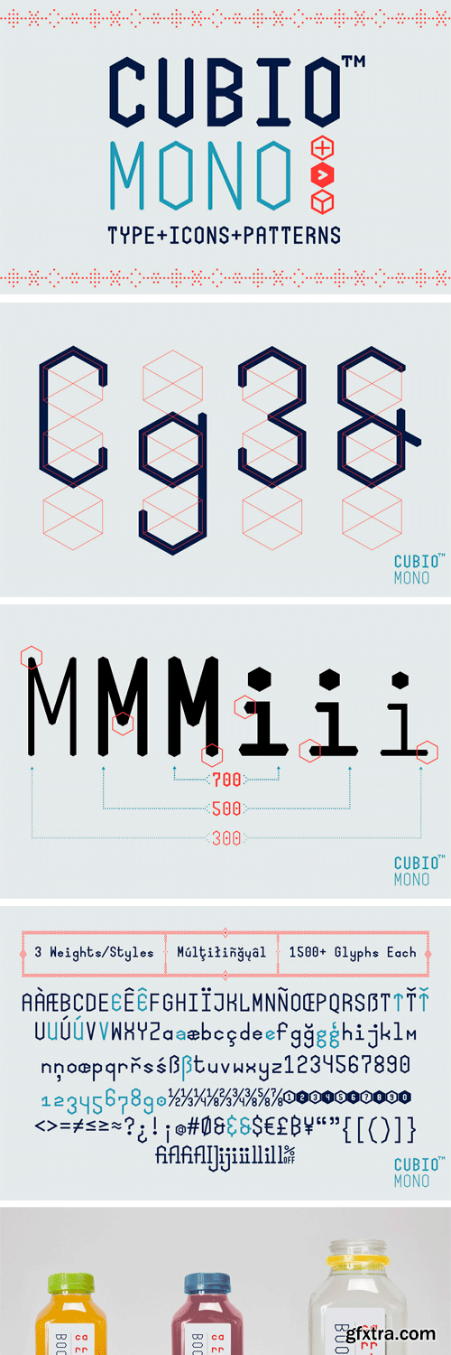 Cubio Mono Font Family