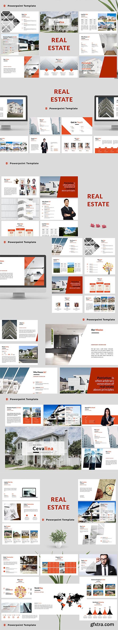 Real Estate Powerpoint Presentation Template