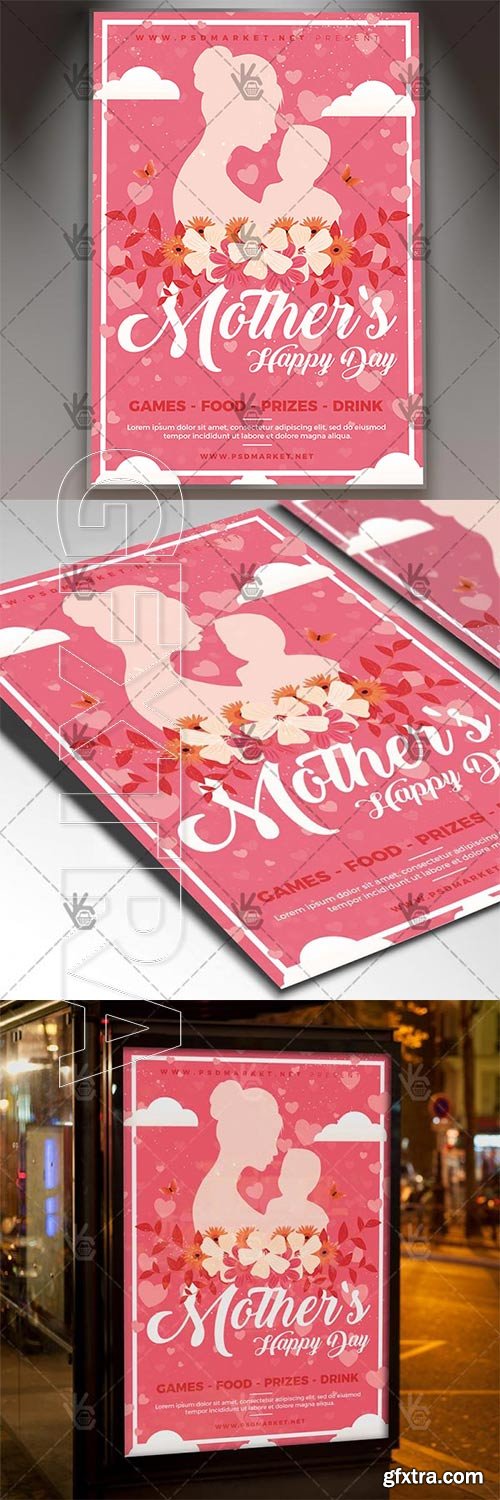 Mothers Day 2018 Flyer – Club PSD Template