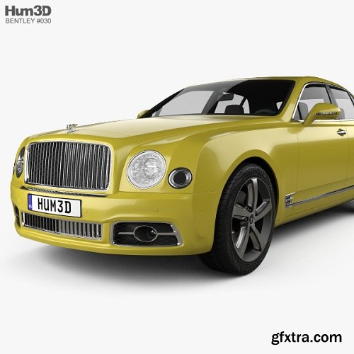 Bentley Mulsanne Speed 2017 3D model