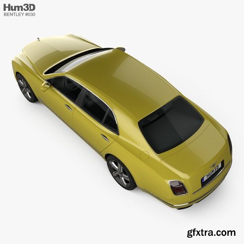 Bentley Mulsanne Speed 2017 3D model