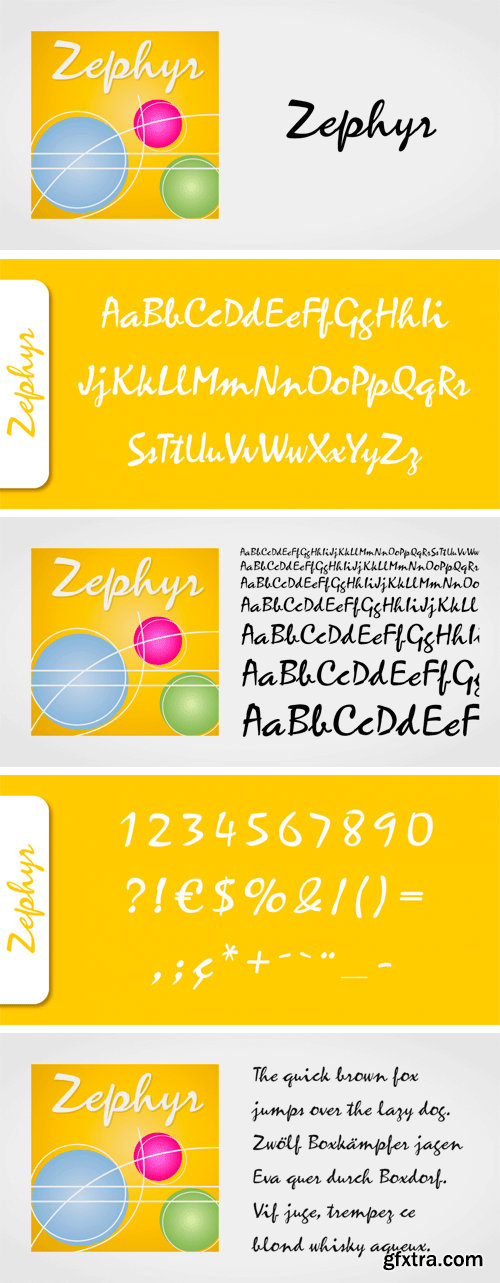 Zephyr Font