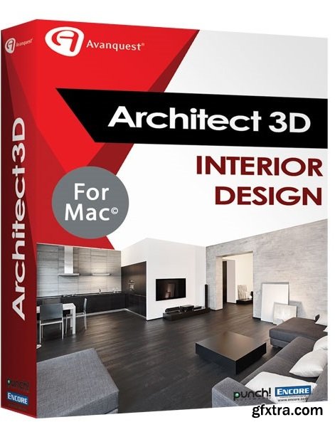 Avanquest Architect 3D Interior Design 2017 Mac 19.0.8