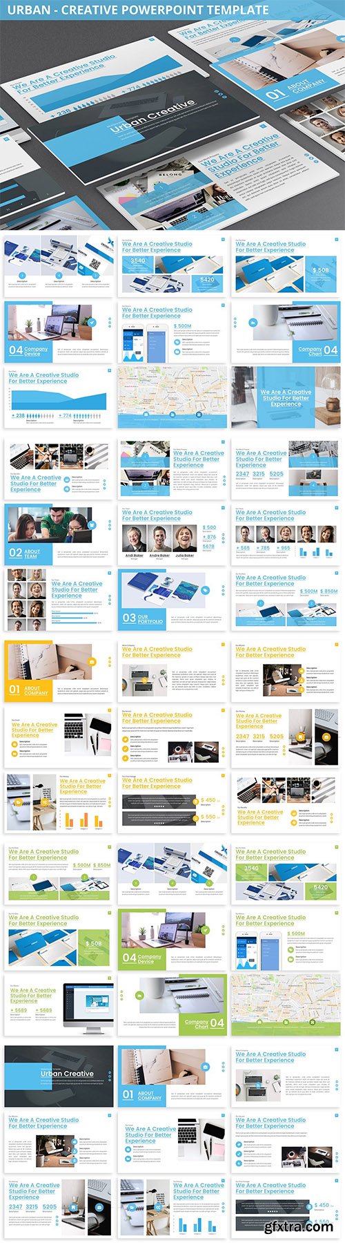 Urban - Creative Agency Powerpoint Template