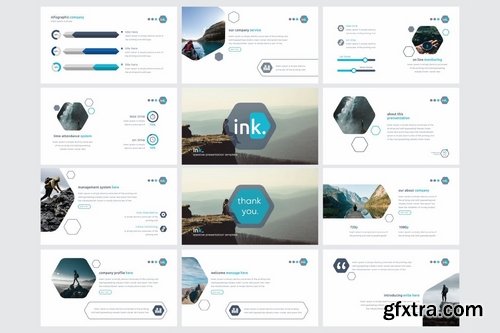 ink. - Powerpoint Google Slides and Keynote Templates