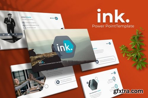 ink. - Powerpoint Google Slides and Keynote Templates