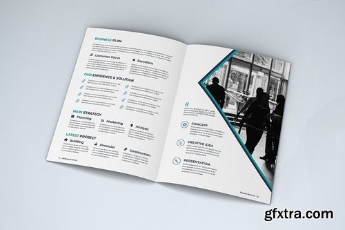 Modern Business Brochure Bi-Fold