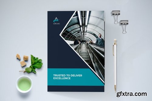 Modern Business Brochure Bi-Fold