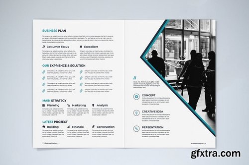 Modern Business Brochure Bi-Fold