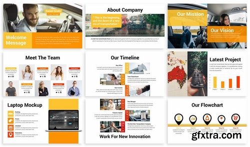 Drive - Transportation Powerpoint Template