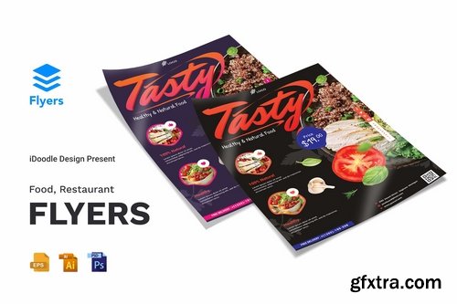 Food, Restaurant Flyers