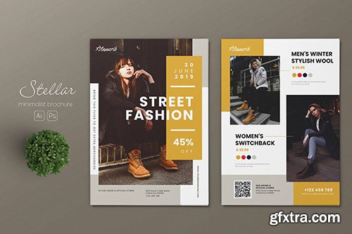 Minimalist Fashion AI and PSD Flyer Vol.04