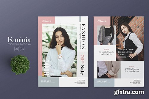 Minimalist Fashion AI and PSD Flyer Vol.05