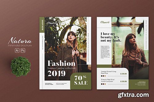 Minimalist Fashion AI and PSD Flyer Vol.02