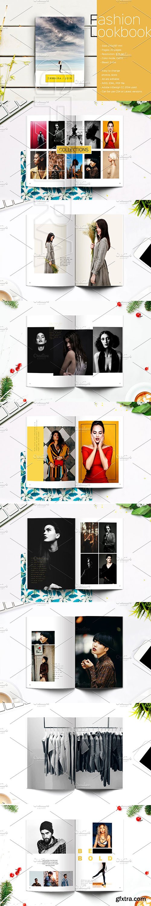 CreativeMarket - Fashion Lookbook 3672271