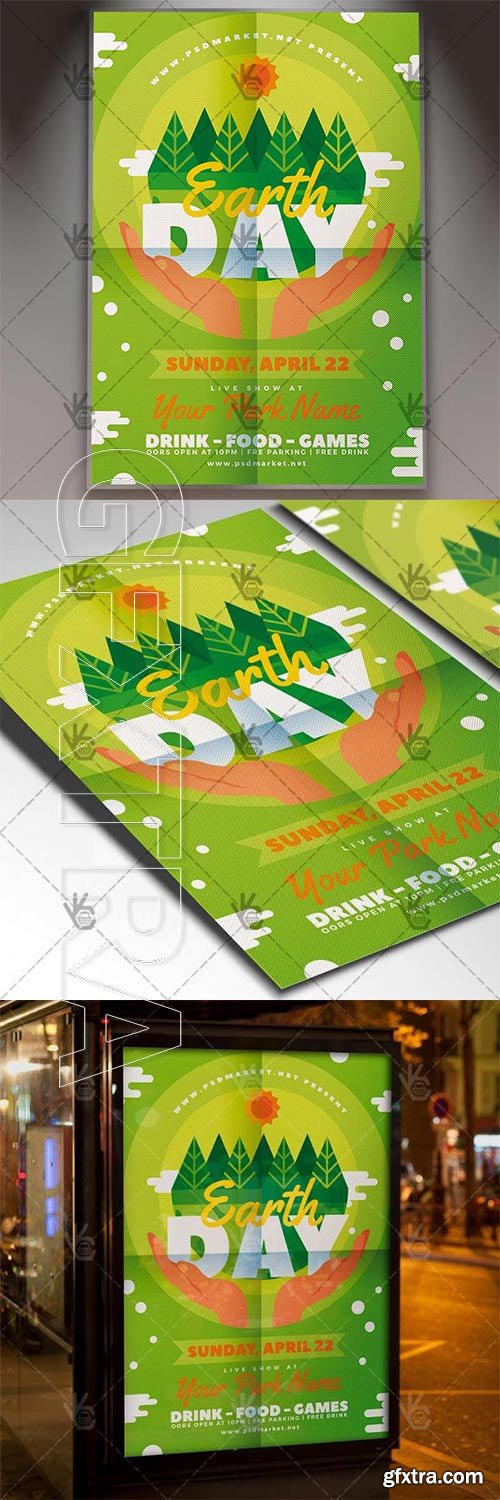 Earth Day – Spring Flyer PSD Template