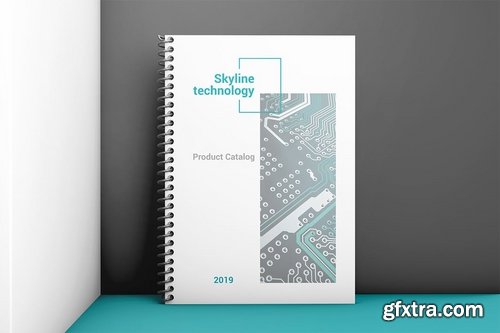 Spiral Book Binding Mockups 04