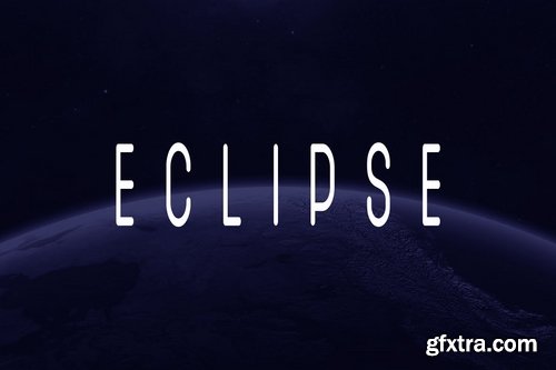 SB ECLIPSE - Unique Display Logo Typeface