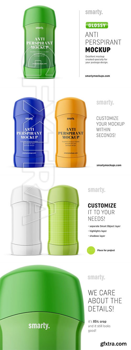 CreativeMarket - Antiperspirant mockup glossy 3456303