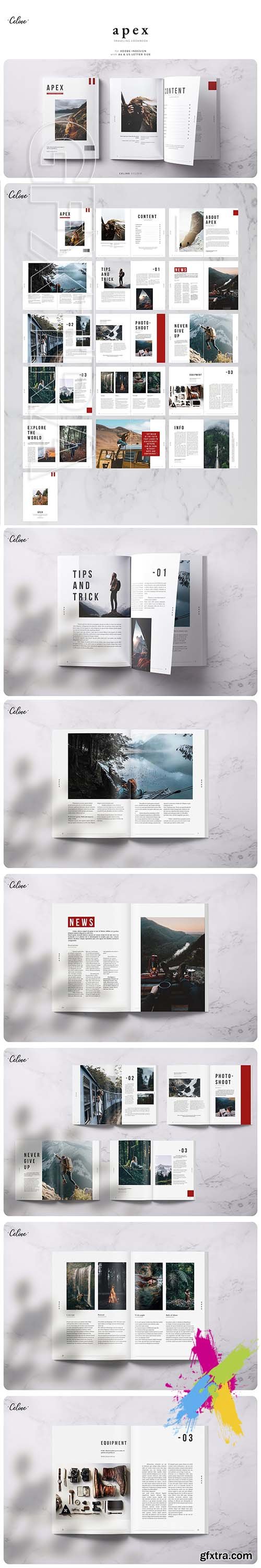 CreativeMarket - Traveling Lookbook 3676877