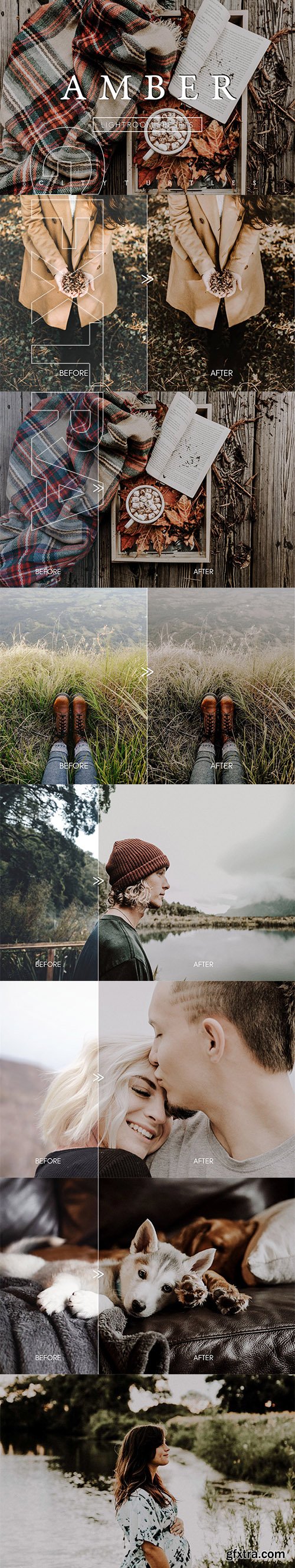 CreativeMarket - AMBER Moody Fall Lightroom Presets 3686942