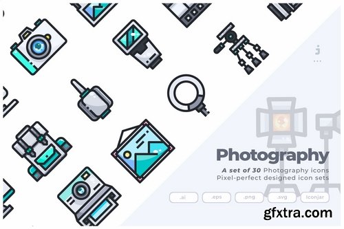 30 Photography Icons