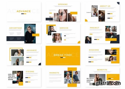 Advance - Powerpoint Google Slides and Keynote Templates