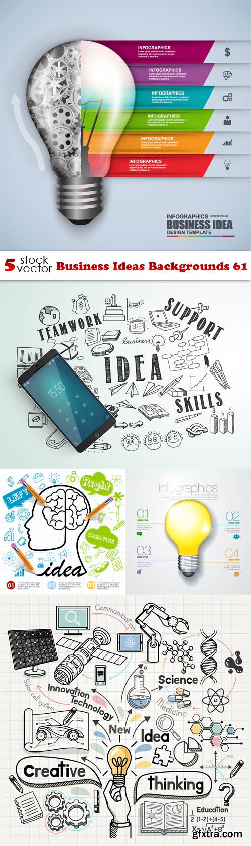 Vectors - Business Ideas Backgrounds 61