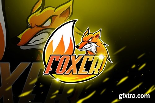 Foxer - Mascot & Logo Esport