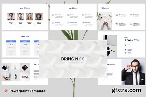 Bring N Co - Corporate Powerpoint and Google Slides Templates