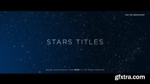 Videohive Stars Titles 22785607