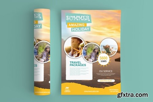 Travel And Vacation Flyers
