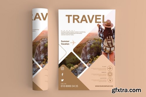 Travel And Vacation Flyers