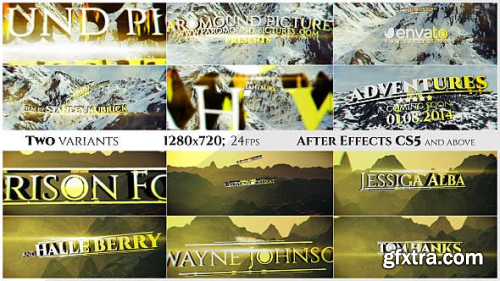 Videohive Adventures 8194430