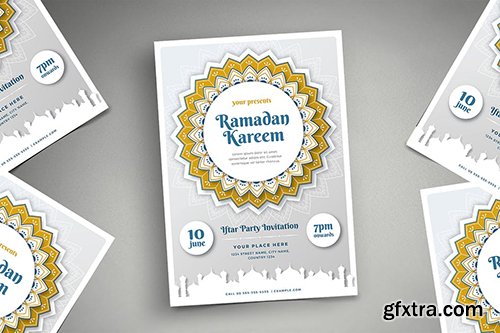 Ramadan Kareem Iftar Party Flyer 03