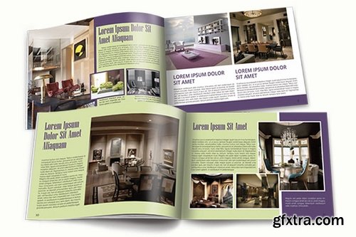 A4 Interior Furniture Brochure Catalog