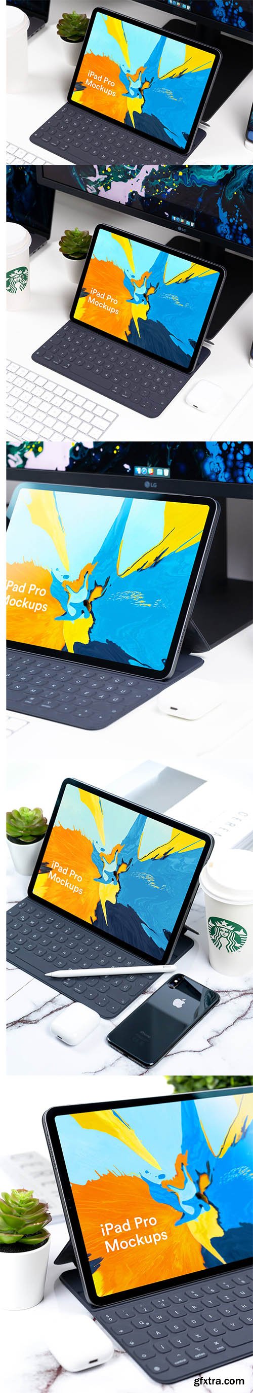 iPad Pro 2018 Mockup Black v1 workspace