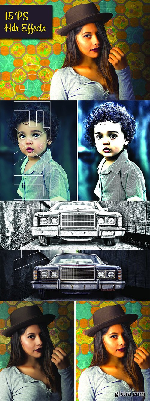 CreativeMarket - 15 Photoshop Effects 3652551