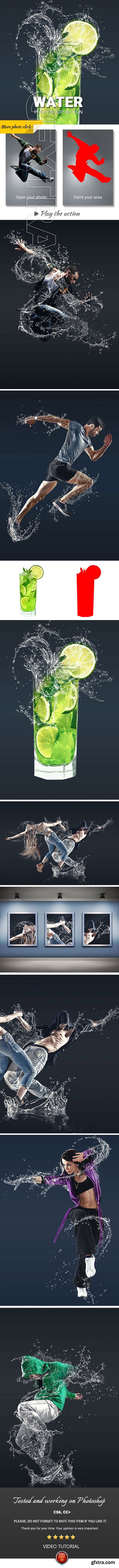 GraphicRiver - Water Photoshop Action 23580035