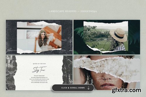 CreativeMarket Social Kit BUNDLE 3601091