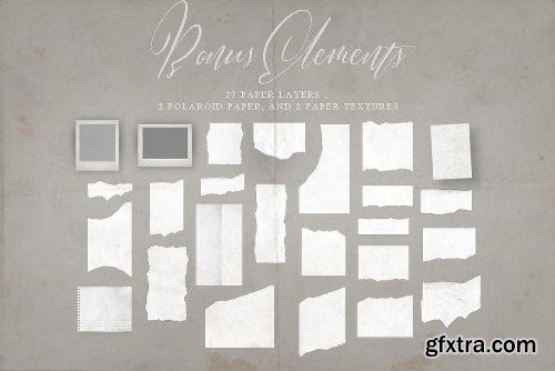 CreativeMarket ANIMATED Rustic Paper Instagram Pack 3357224