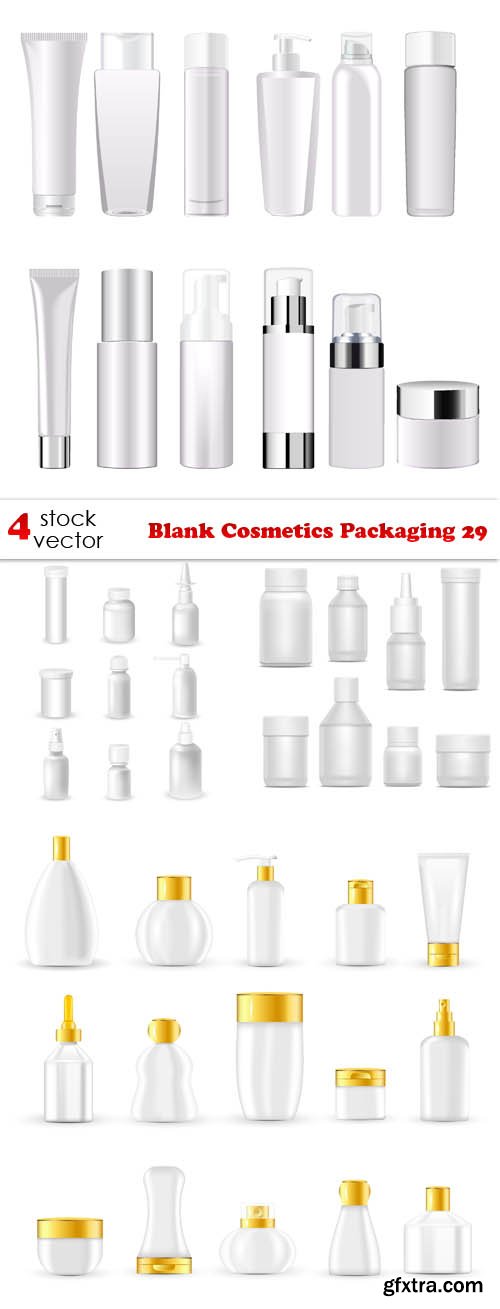 Vectors - Blank Cosmetics Packaging 29